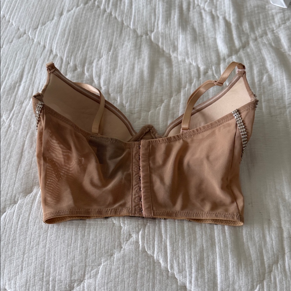 Windsor Nude Beaded Longline Strapless Bra - Picture 3 of 3